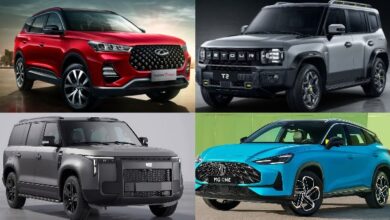 5 سيارات SUV صينية في السوق المصري.. منها جيتور وMG
