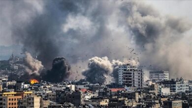9 شهداء و20 مصابا فى قصف إسرائيلى على غزة