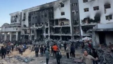 استشهاد 9 من عناصر تأمين المساعدات الإنسانية في قصف إسرائيلي بجباليا