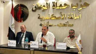 استعدادات انتخابية مكثفة في حزب حُماة الوطن بالإسكندرية (صور)