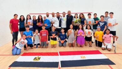 الأولمبية تهنئ الإسكواش على نتائجه الأوروبية.. وإدريس يشيد باللاعبين واللاعبات