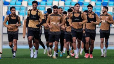 الزمالك يخفف الحمل البدني قبل مواجهة رع الودية