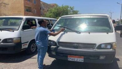 حملات مكثفة على سائقي السرفيس للتأكد من الالتزام بخطوط السير