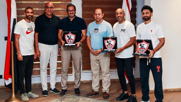 مجلس الزمالك يكرم الجهاز المعاون للرمادي