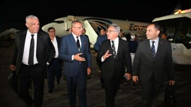 محافظ جنوب سيناء يستقبل محلية النواب بمطار شرم الشيخ الدولي ويصطحبهم في جولة بطريق السلام