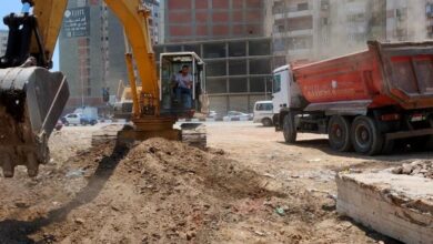 محور محلة منوف خطوة نحو تنمية متكاملة وتطوير للبنية التحتية